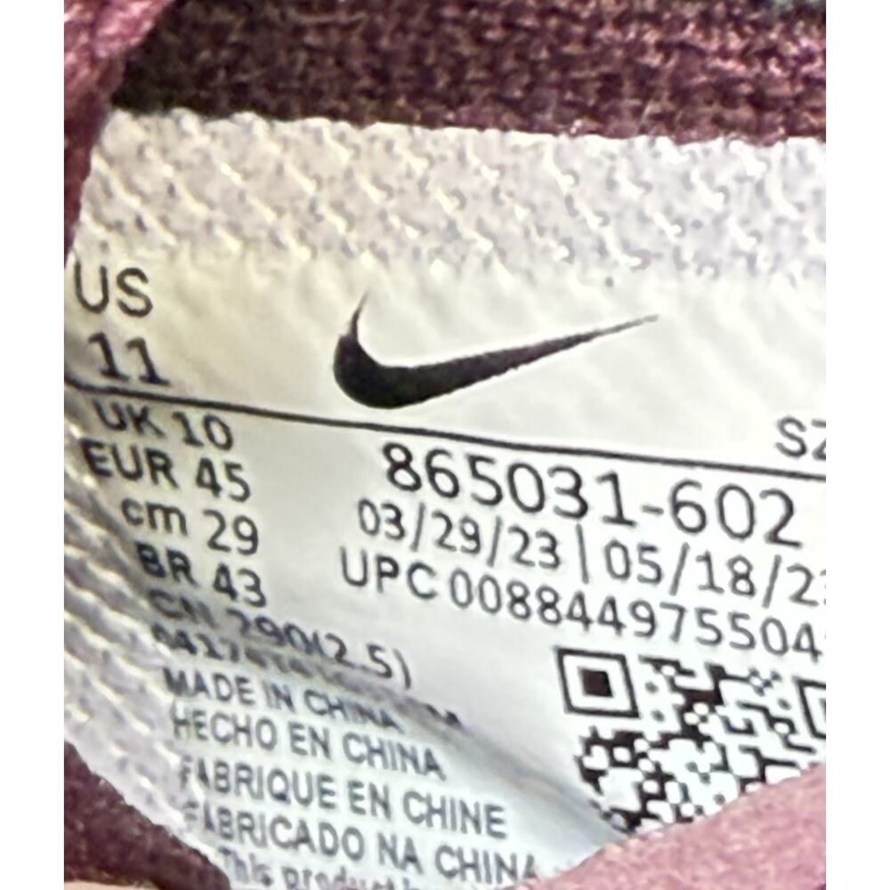 Nike Air Max Goadome Deep Burgundy Suede/Gum. Men’s Size 11 - Picture 11 of 11